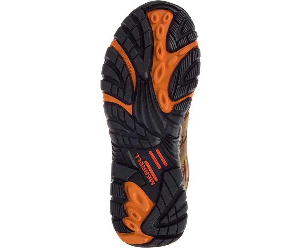 Merrell Boots Brown - Moab Vertex Mid Waterproof SR - Mens 37ENRCLVP